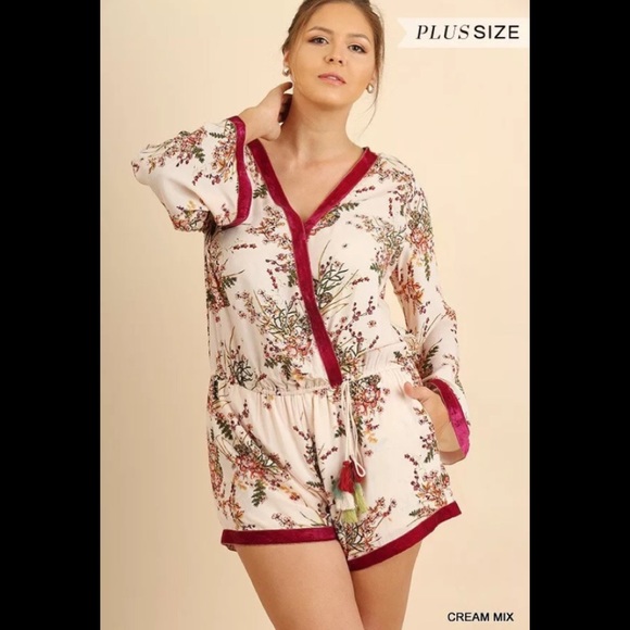 Umgee Dresses & Skirts - NEW PLUS UMGEE ROMPERS (XL&1XL) Umgee Dresses & Skirts - NEW PLUS UMGEE ROMPERS (XL&1XL)
